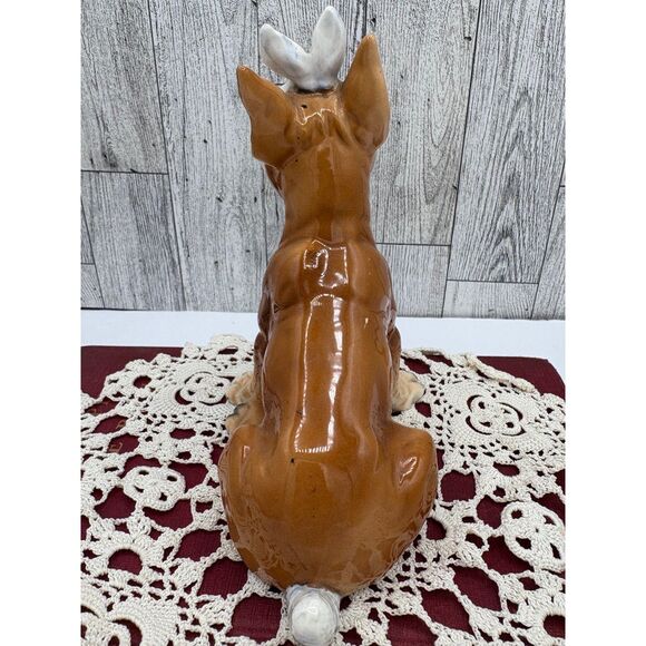 Vintage Boxer Figurine Injured Bandaged Crying Japan Porcelain - Picture 5 of 8